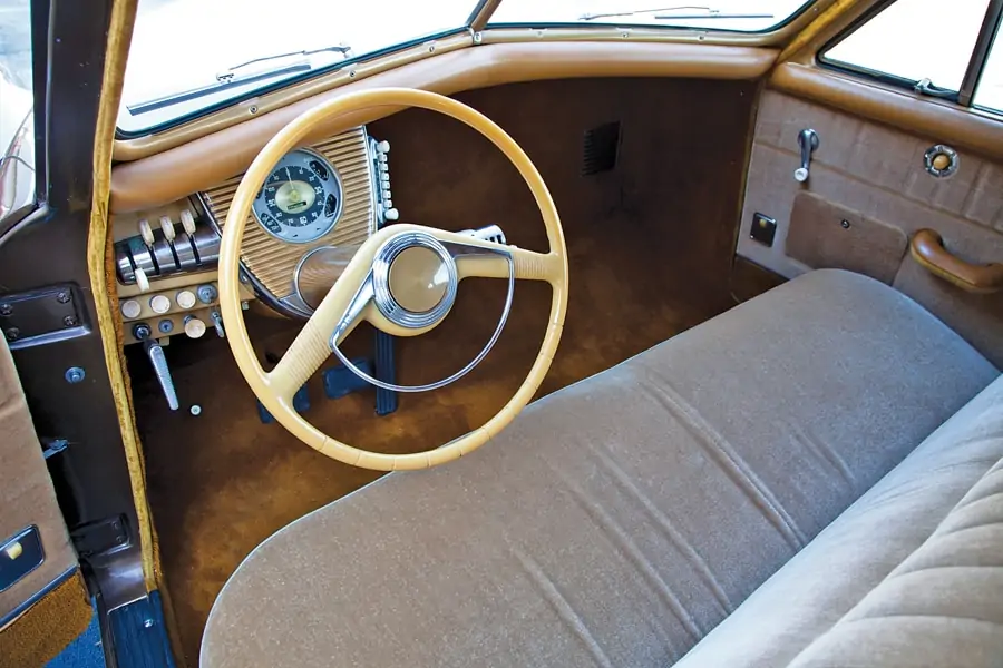 tucker 1948 interior first dash pad